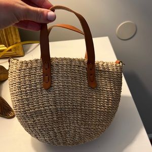 Clare V basket purse